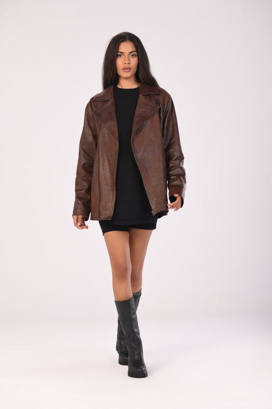 "Copenhagen" Unisex Leather Jacket