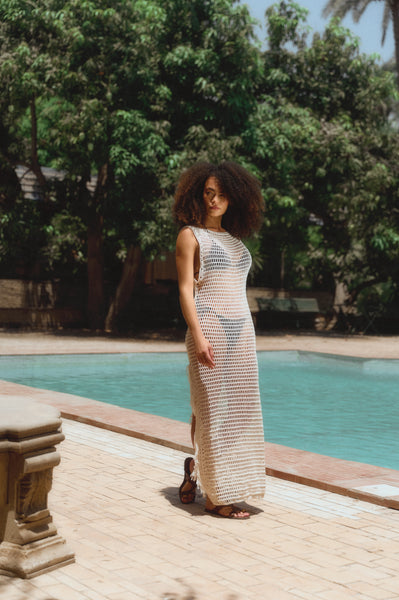 "Sandbar" Crochet Dress