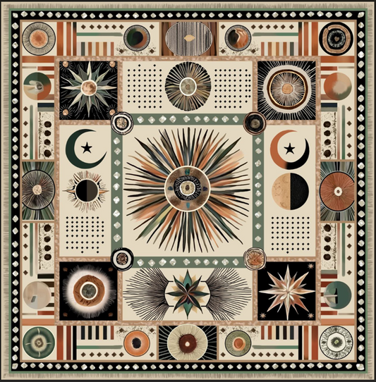 "Luna" Silk Satin Bandana