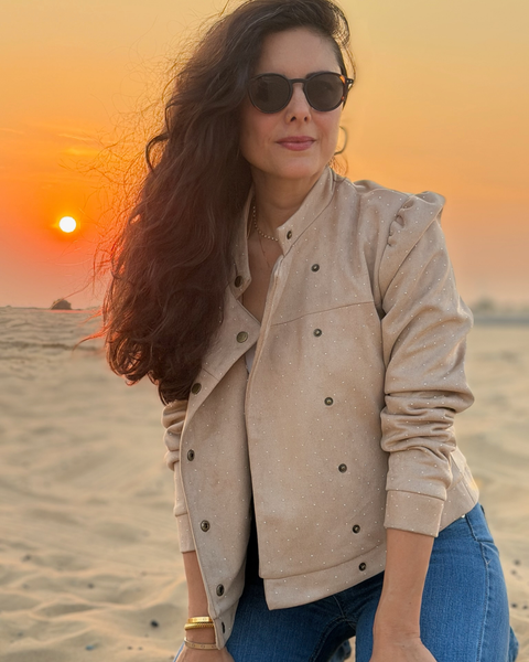 The "Soft Armor" Suede Jacket