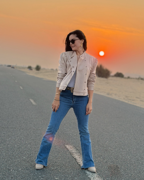 The "Soft Armor" Suede Jacket