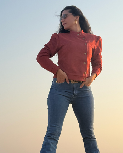 The "Soft Armor" Suede Jacket