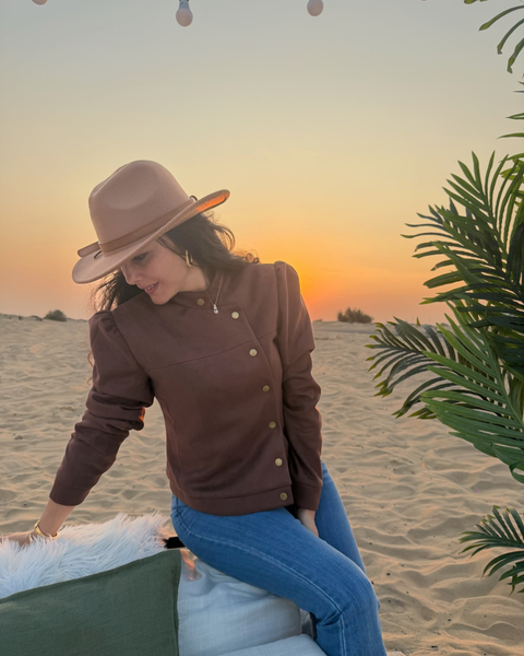 The "Soft Armor" Suede Jacket
