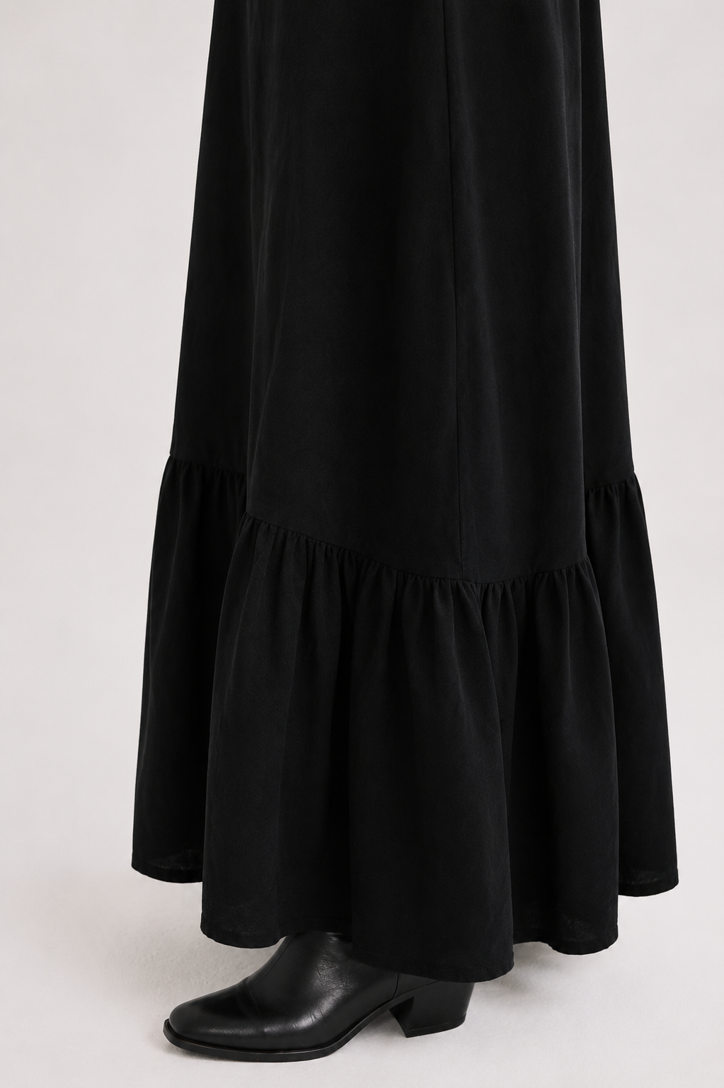 "Desert Noir" Maxi Dress