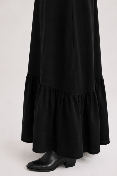"Desert Noir" Maxi Dress