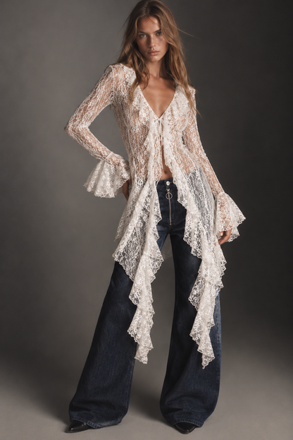 The "Wildflower" Lace Top