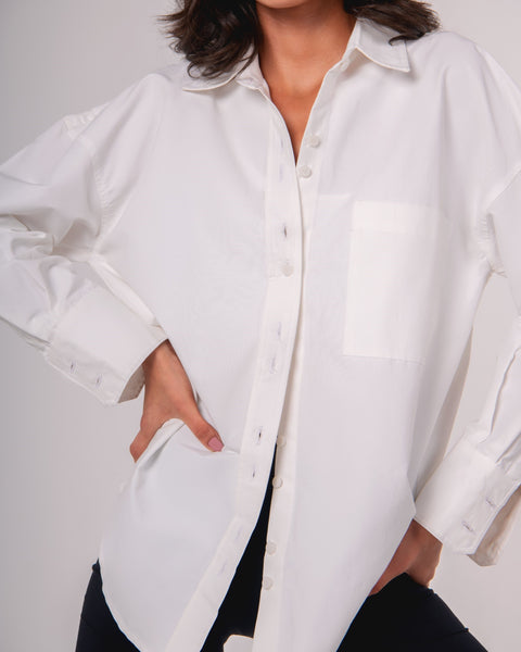 "Whispers of Breeze" Poplin Shirt