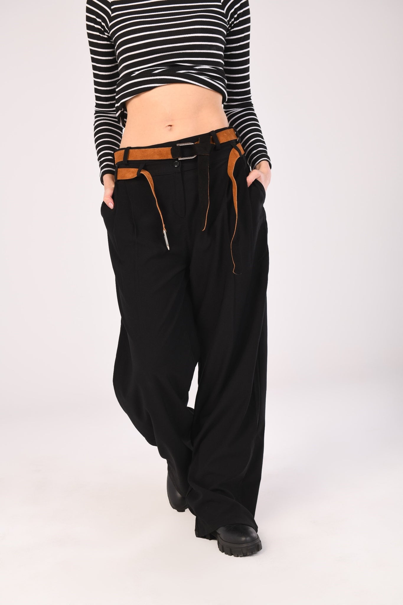 "Double Trouble" Wide Legged Trousers