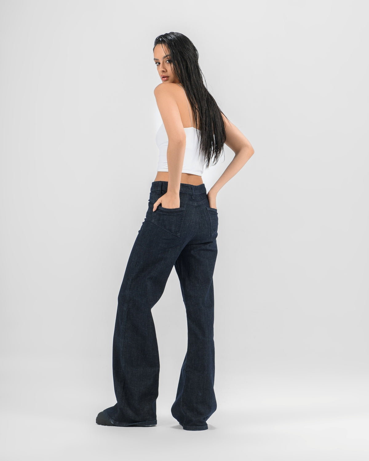 "Sapphire 1.0" Flared Jeans