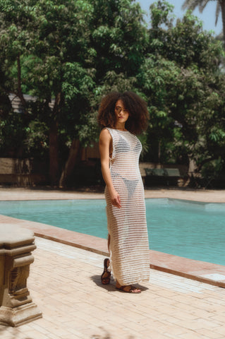 "Sandbar" Crochet Dress