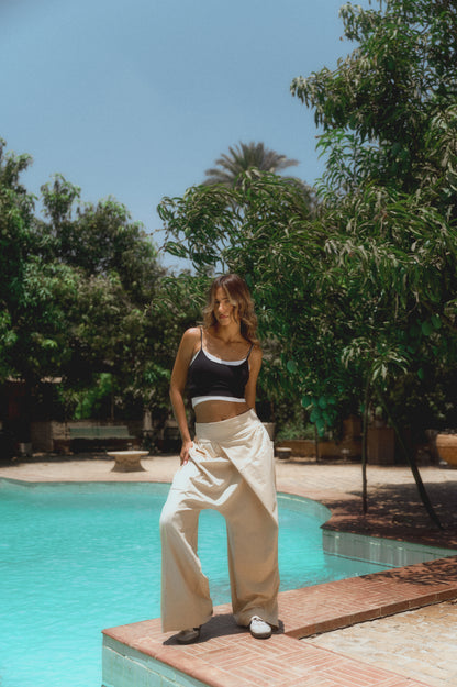 "Shadow Flow" Sherwal Trousers