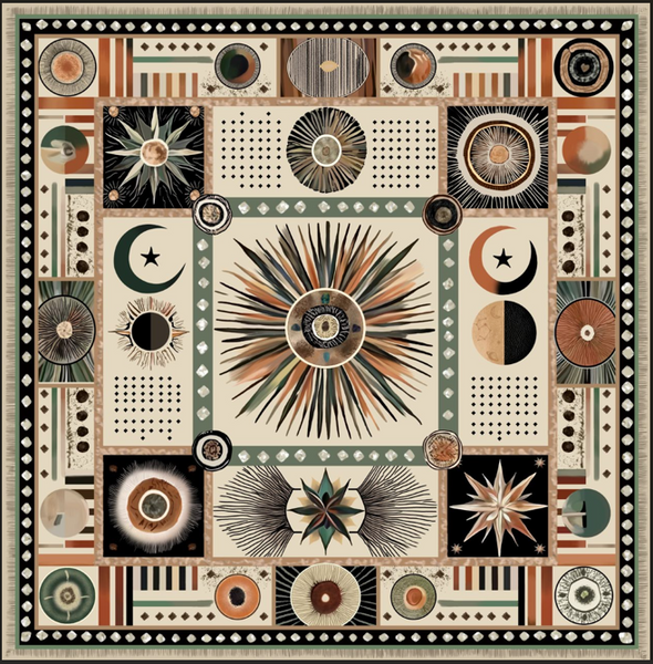 "Luna" Silk Satin Bandana