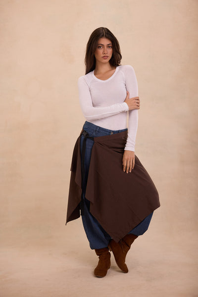 The "Streetfall" Plaid Wrap Around