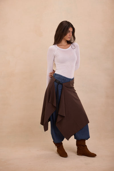 The "Streetfall" Plaid Wrap Around