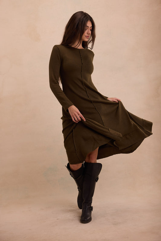 Flowline Maxi Dress