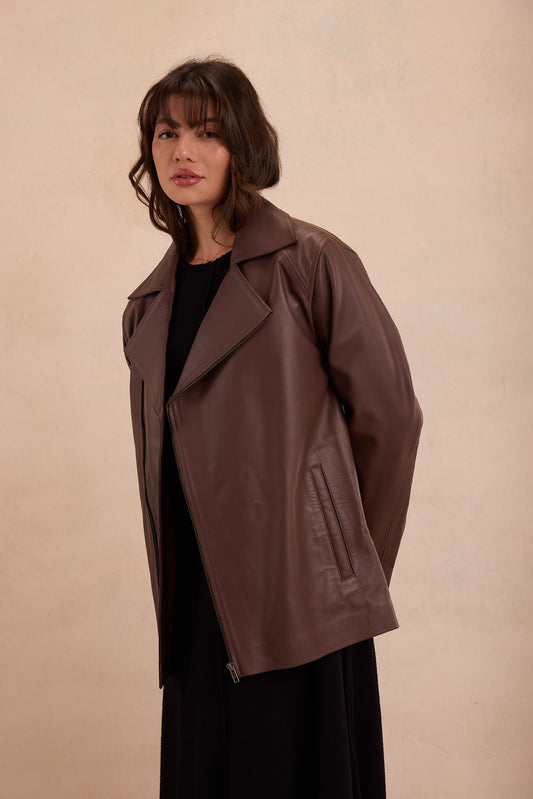 "Copenhagen" Unisex Leather Jacket