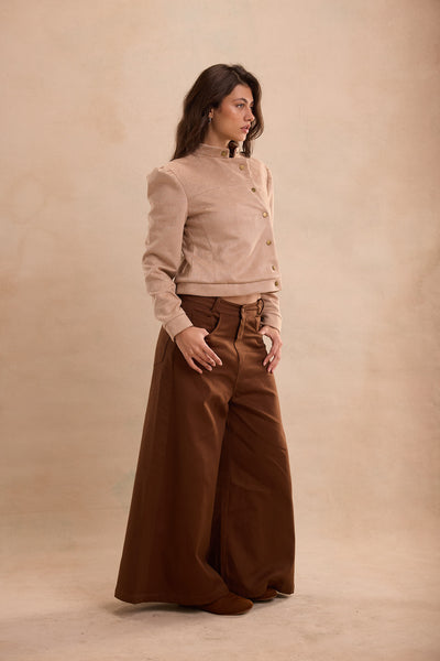 "Off Duty" Volume Trousers