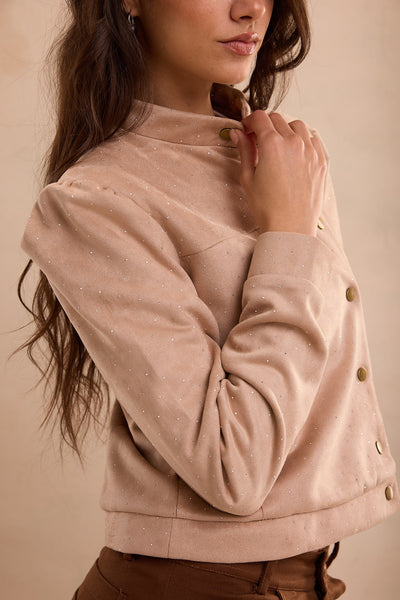 The "Soft Armor" Suede Jacket