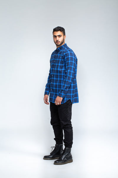 "GA" Checked Shirt