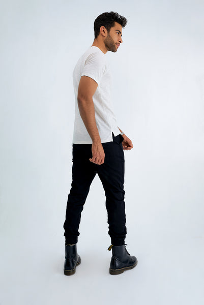 1/2 Sleeves Straight Hem Tee "Sustainable"