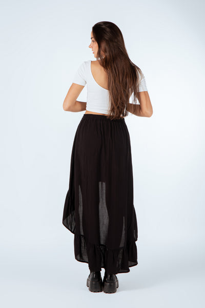 Ritmo x Caro Doss: Tidal High Low Skirt