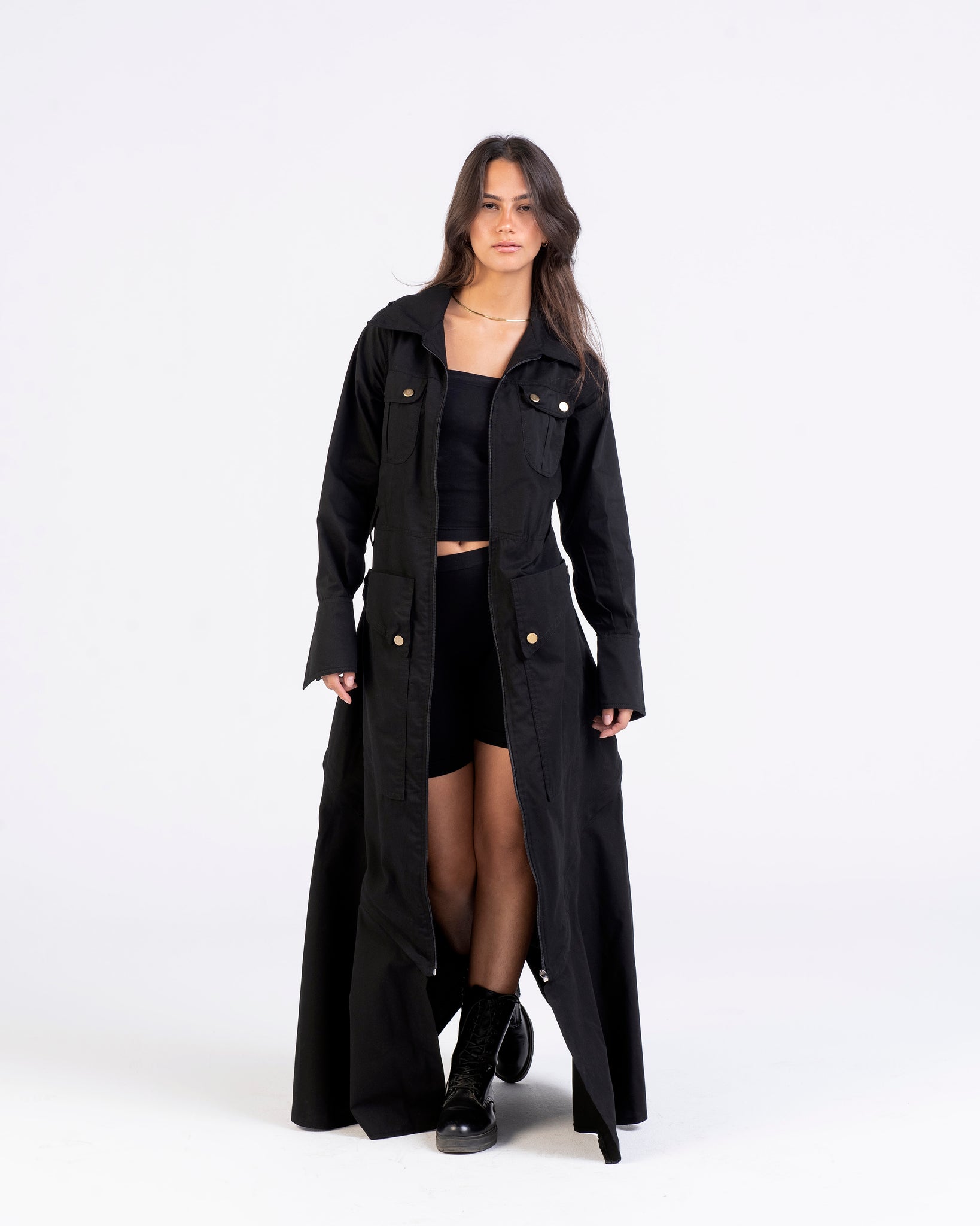 "Hybrid" Coat: 3-in-1